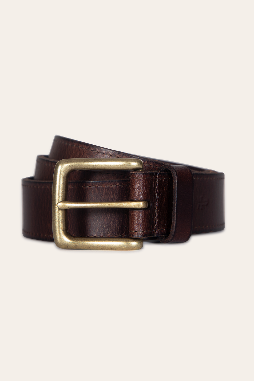 Brown Belts Frye Men’s Brown 35mm Pull Up Leather Belt