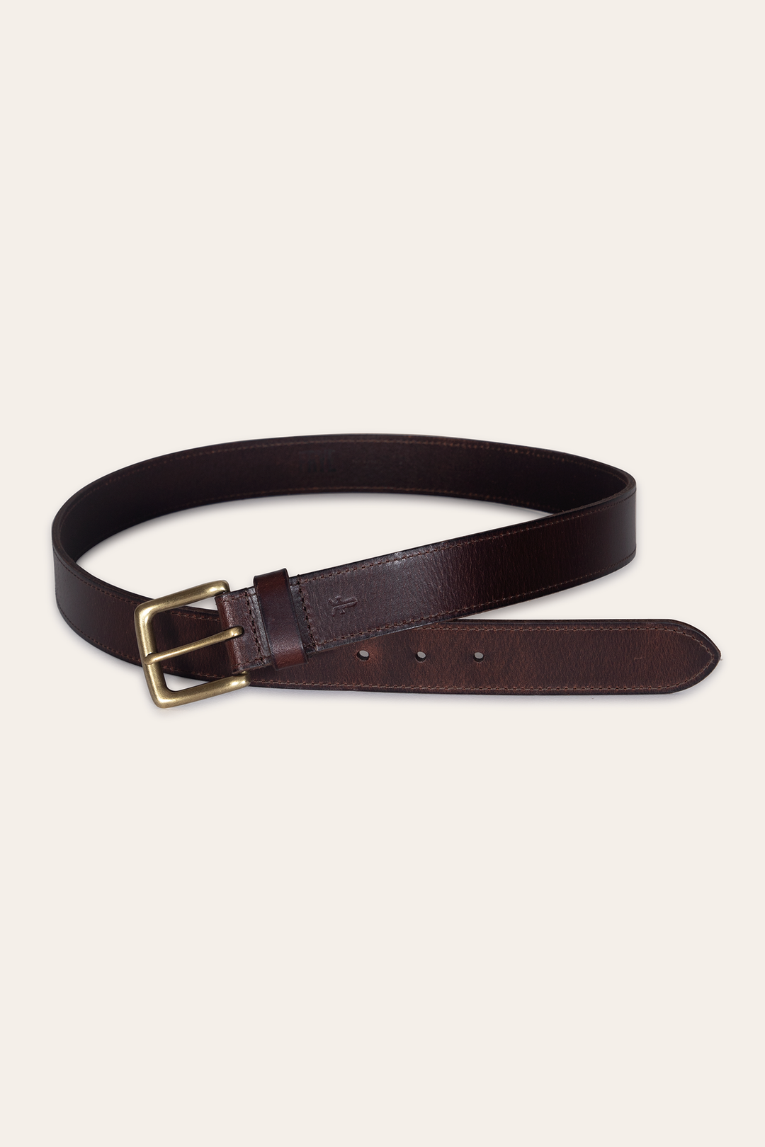 Brown Belts Frye Men’s Brown 35mm Pull Up Leather Belt
