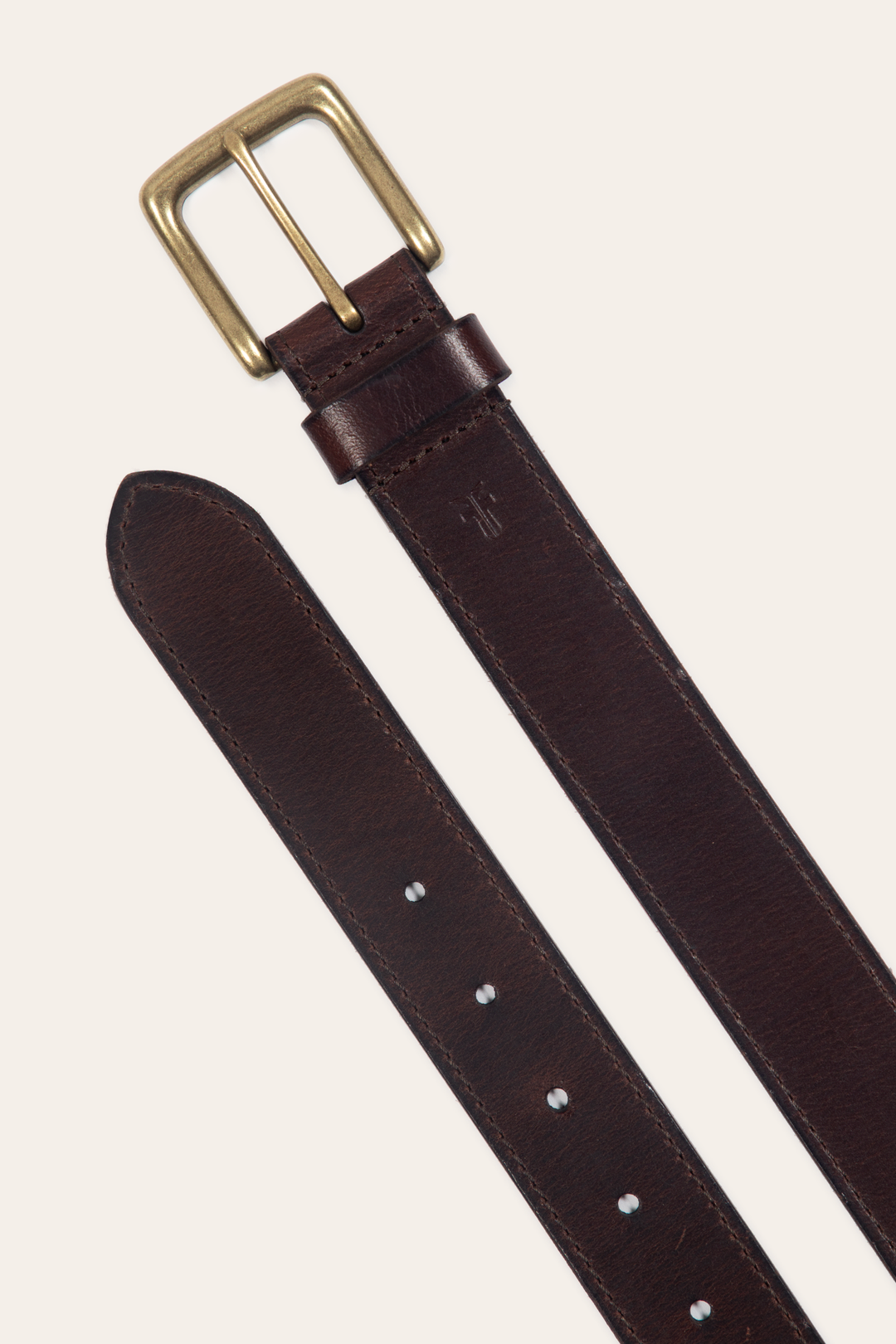 Brown Belts Frye Men’s Brown 35mm Pull Up Leather Belt