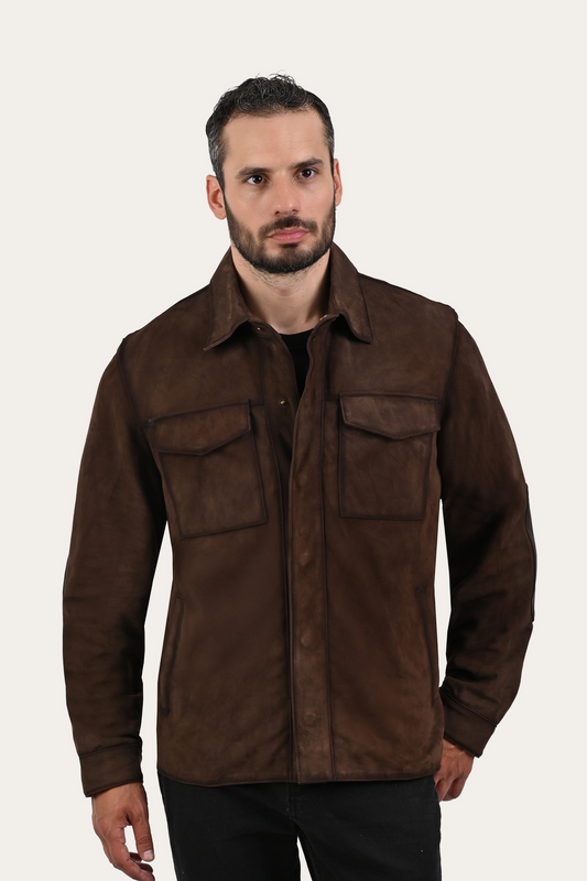 Dark Brown Leather Jackets Frye Dark Brown Prescott Jacket
