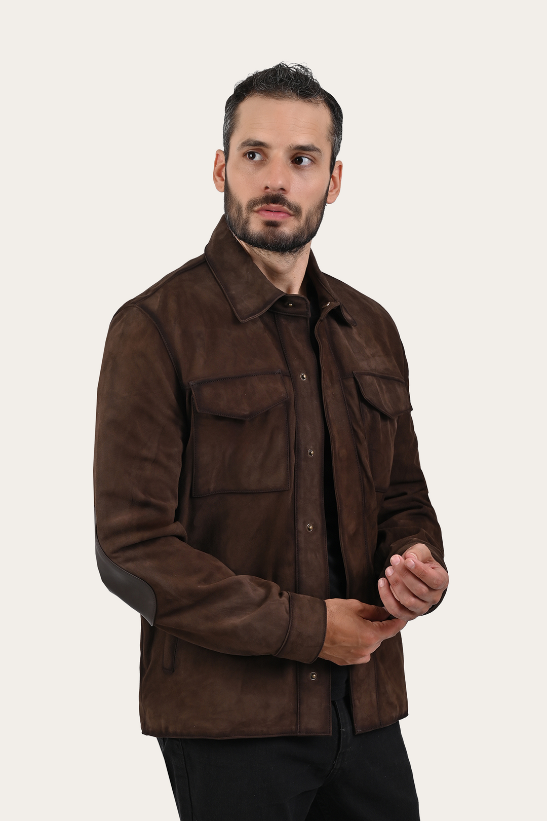Dark Brown Leather Jackets Frye Dark Brown Prescott Jacket