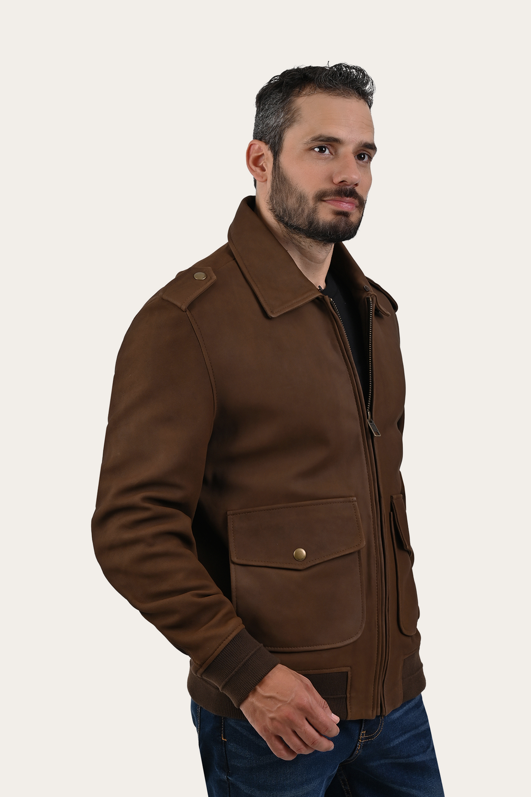 Brown Leather Jackets Frye Brown Angus Jacket
