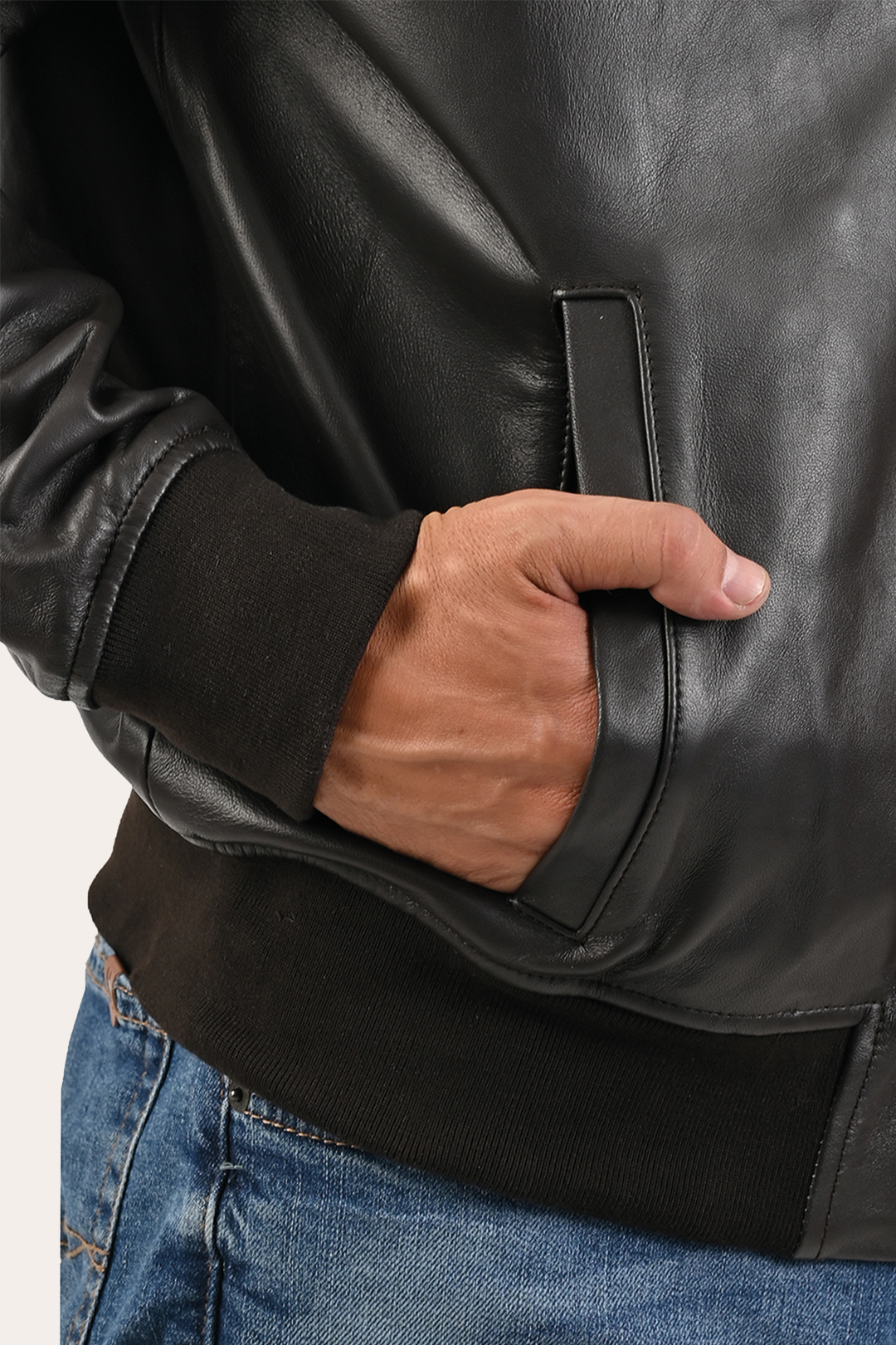 Dark Brown Leather Jackets Frye Men’s Dark Brown Dusty Trucker Leather Jacket