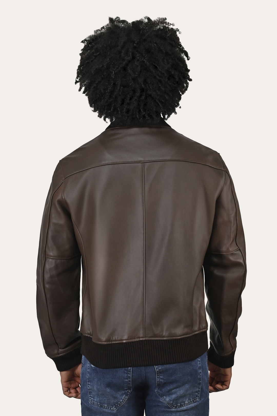 Moka Tobacco Leather Jackets Frye Colt Bomber Jacket