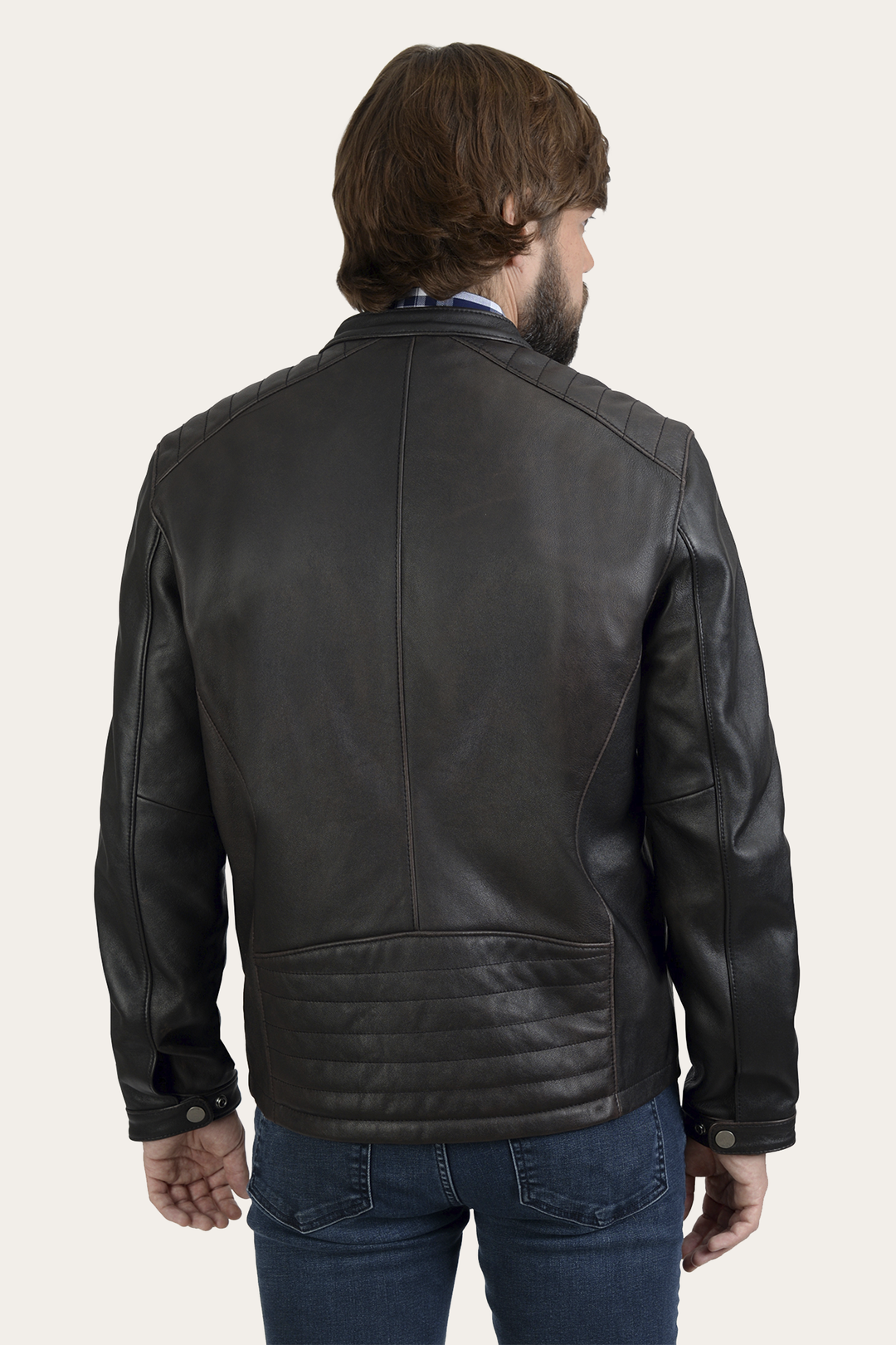 Black Leather Jackets Frye Rustler Racer Jacket