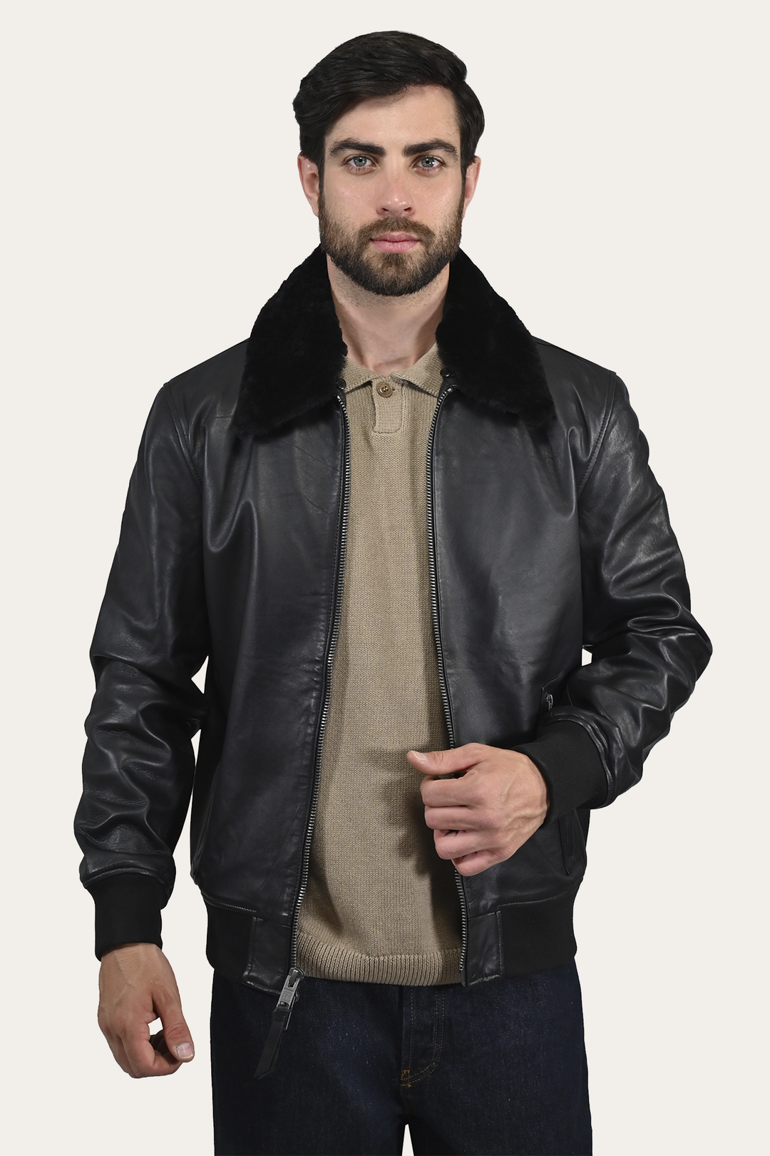 Black Leather Jackets Frye Remington Trucker Jacket