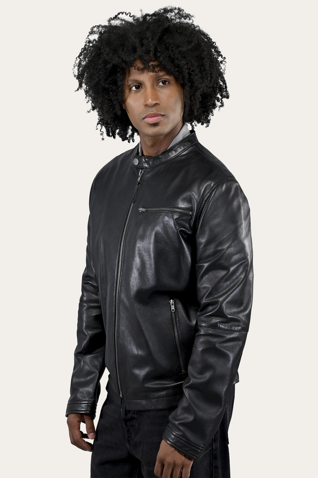 Black Leather Jackets Frye Wyoming Racing Jacket