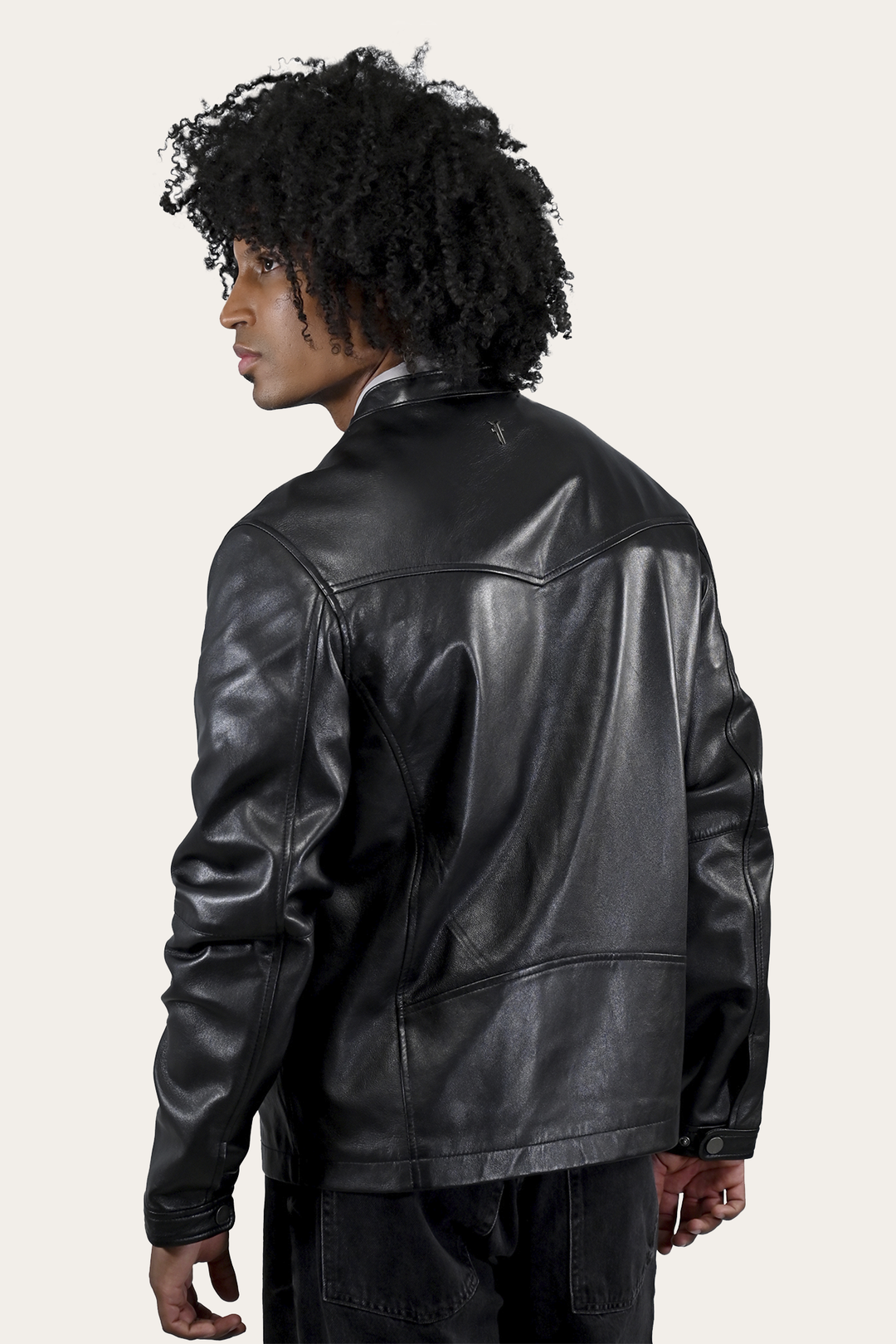 Black Leather Jackets Frye Wyoming Racing Jacket