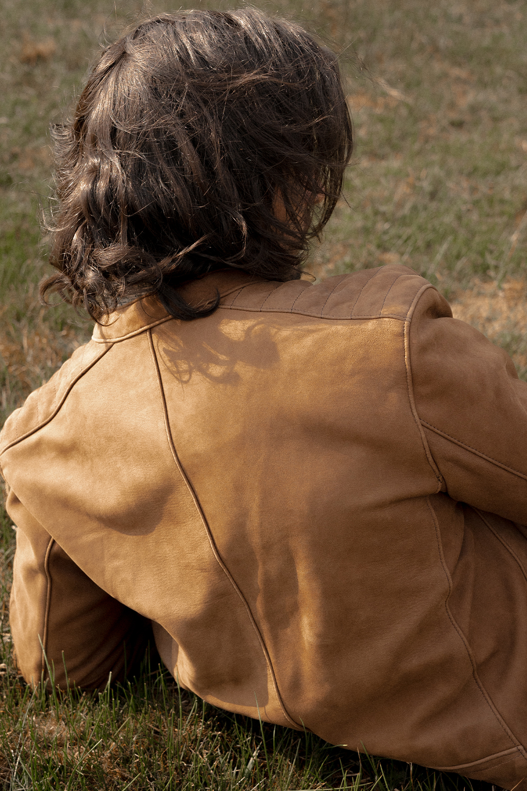 Tobacco Leather Jackets Frye Men’s Tobacco Desert Racer Leather Jacket