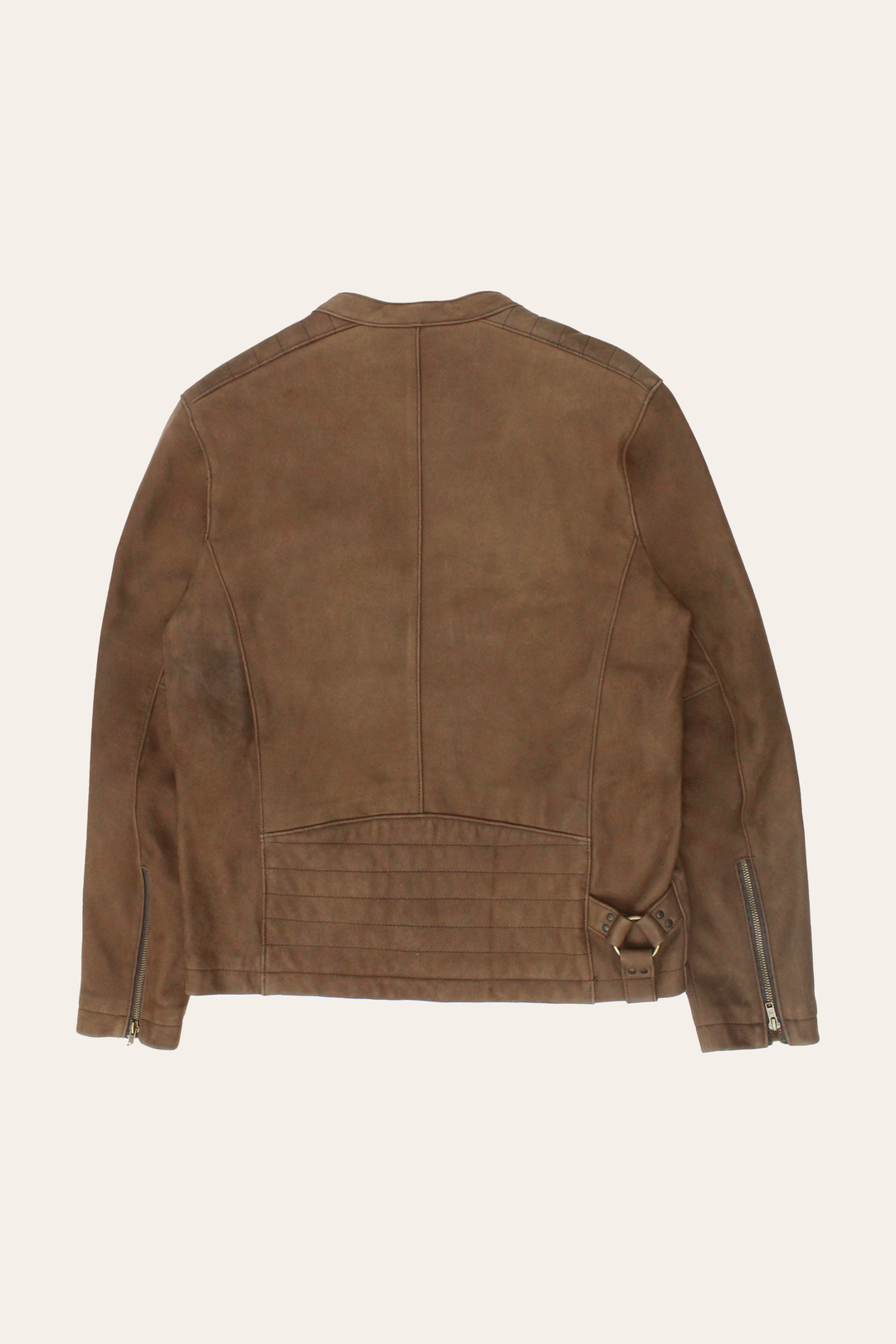 Tobacco Leather Jackets Frye Men’s Tobacco Desert Racer Leather Jacket