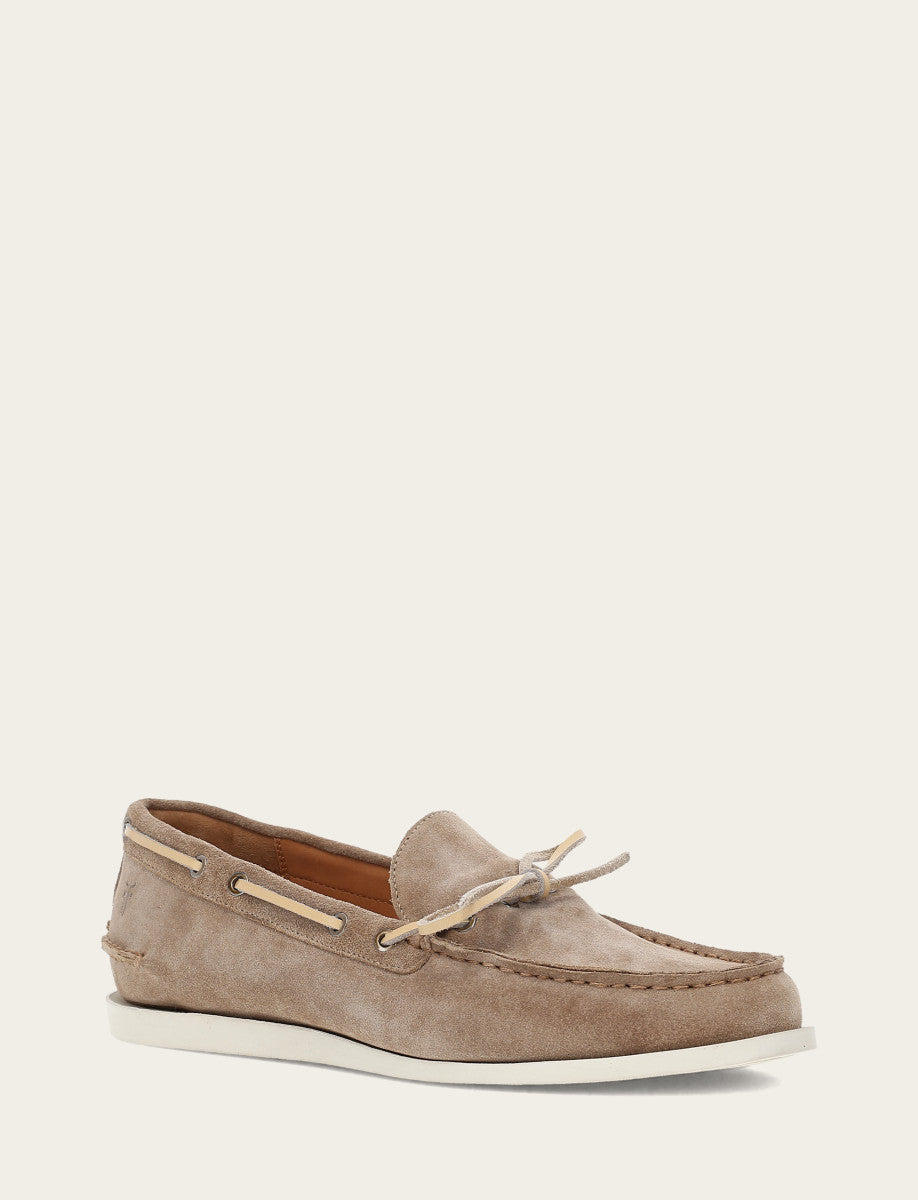 Mushroom  Frye Men's Mushroom Mason One Eye Tie Loafers