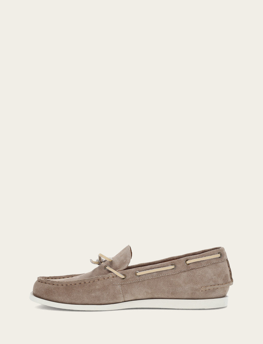 Mushroom  Frye Men's Mushroom Mason One Eye Tie Loafers