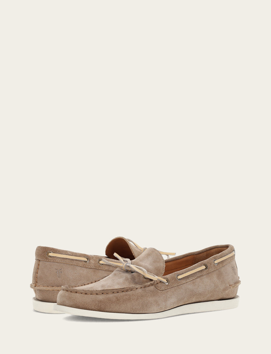 Mushroom  Frye Men's Mushroom Mason One Eye Tie Loafers