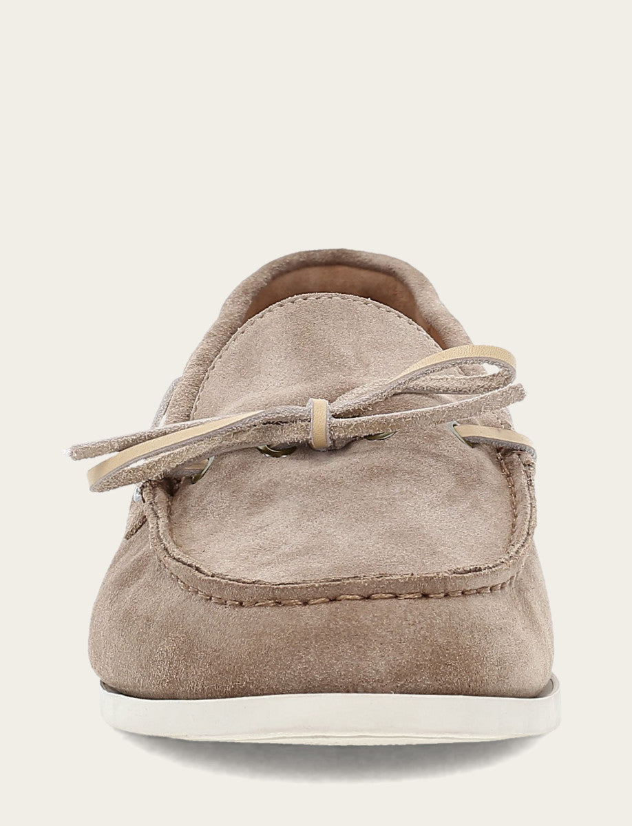Mushroom  Frye Men's Mushroom Mason One Eye Tie Loafers