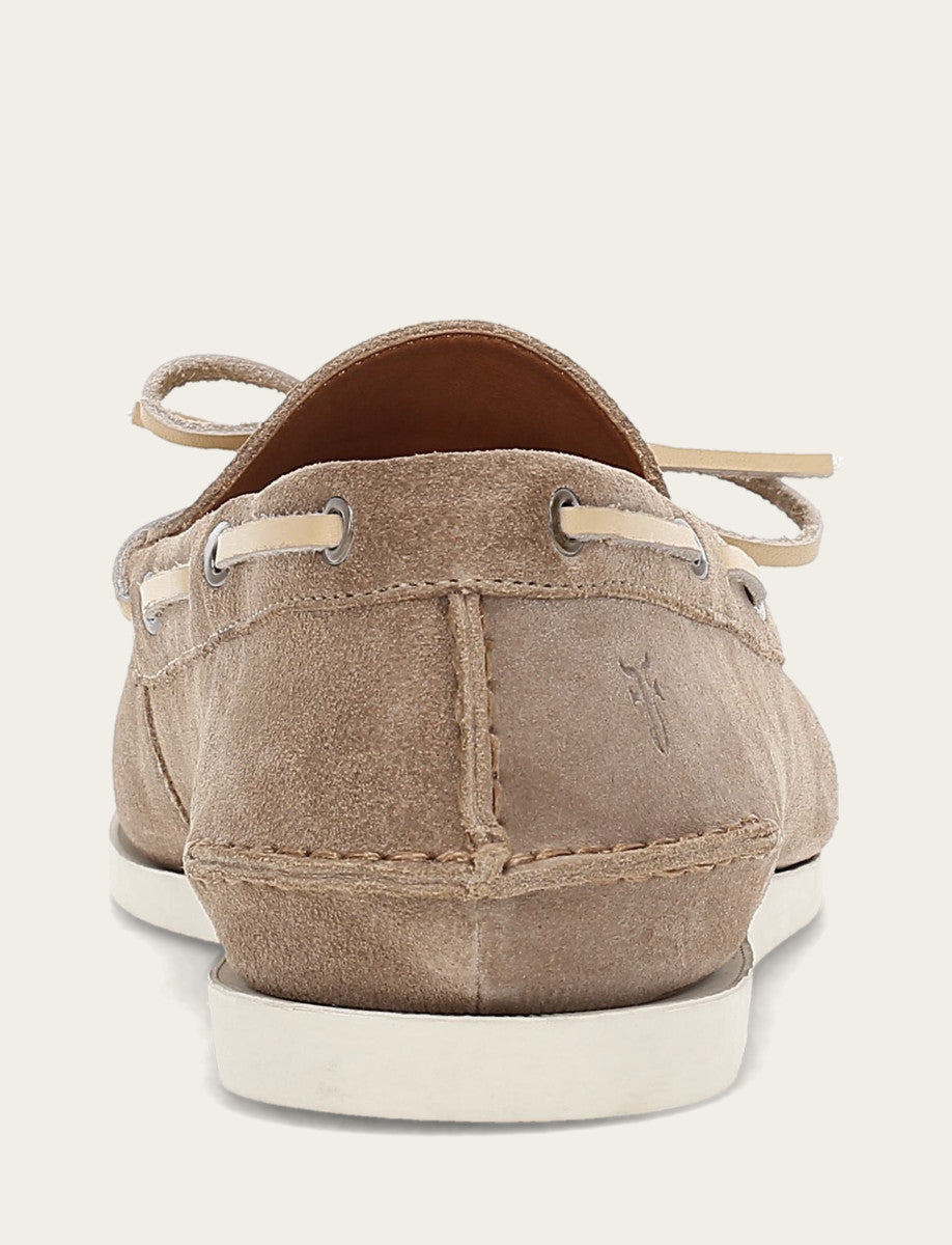 Mushroom  Frye Men's Mushroom Mason One Eye Tie Loafers
