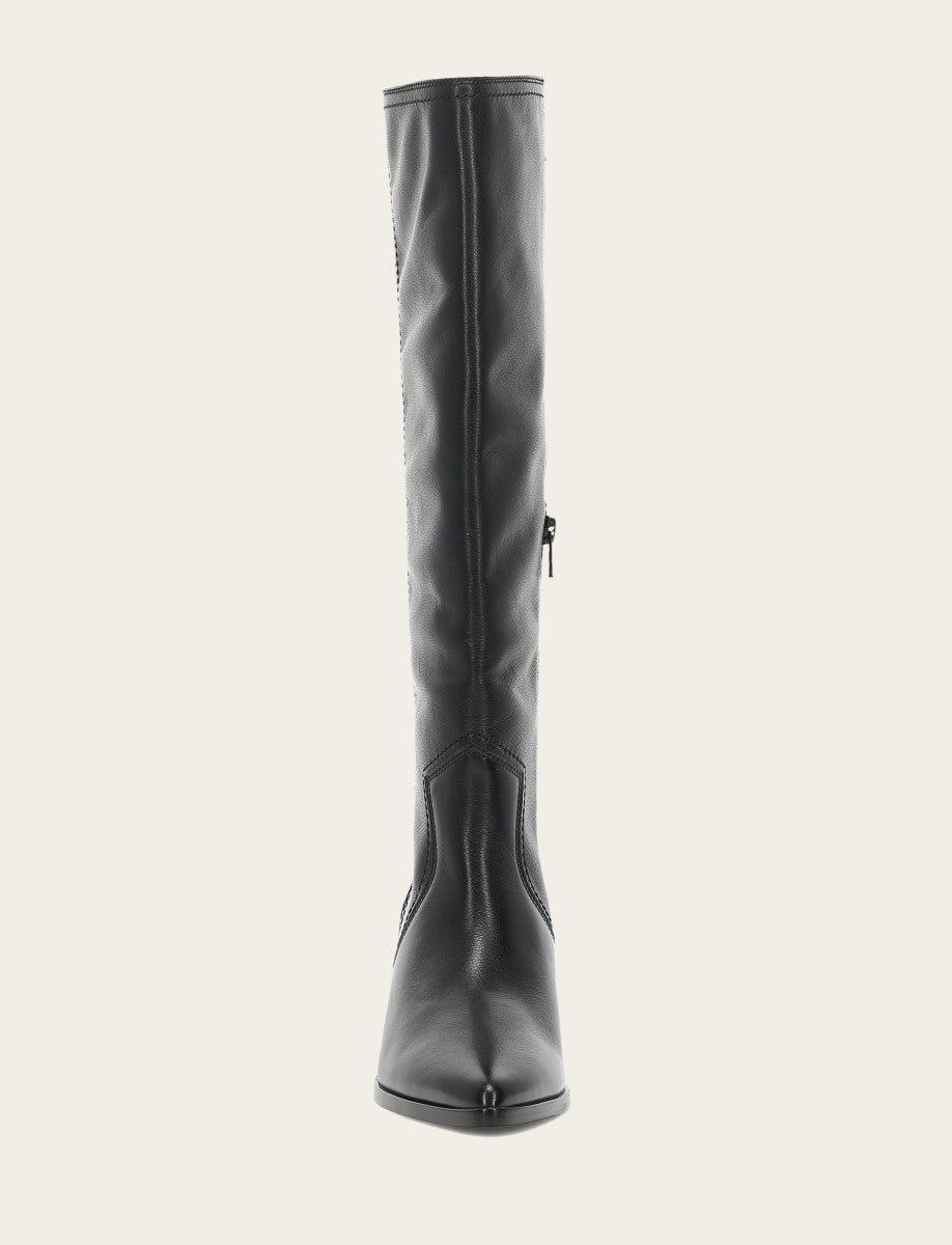 Black Boots Frye Women's Black Sadie Softy Tall Booties