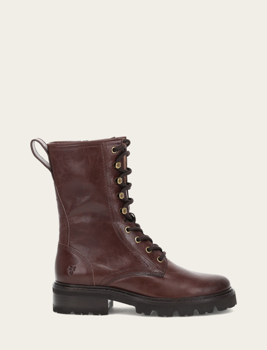 Bourbon Boots Frye Women's Bourbon Olivia Combat Boots