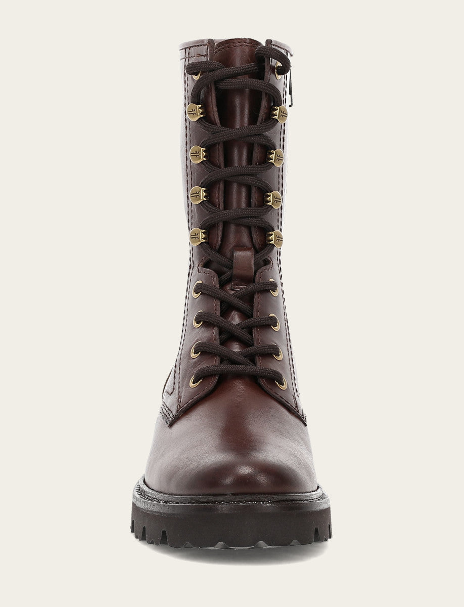 Bourbon Boots Frye Women's Bourbon Olivia Combat Boots