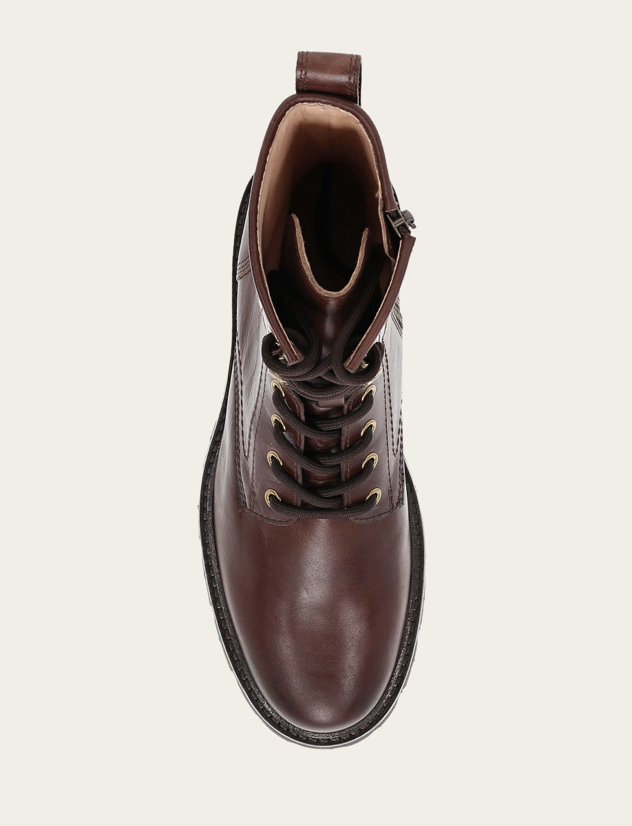 Bourbon Boots Frye Women's Bourbon Olivia Combat Boots