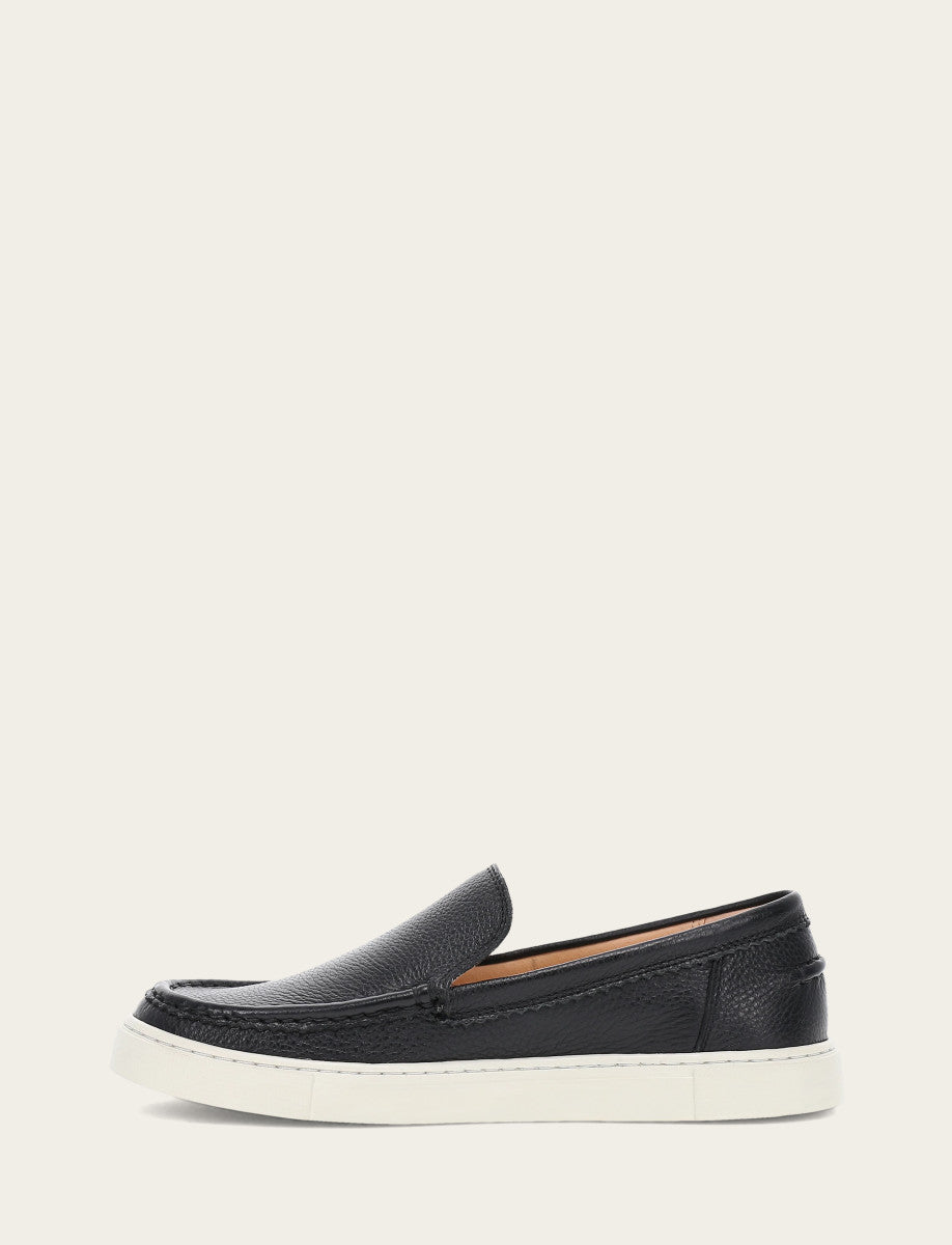 Black Flats & Mules Frye Women's Black Ivy Venetian Loafers
