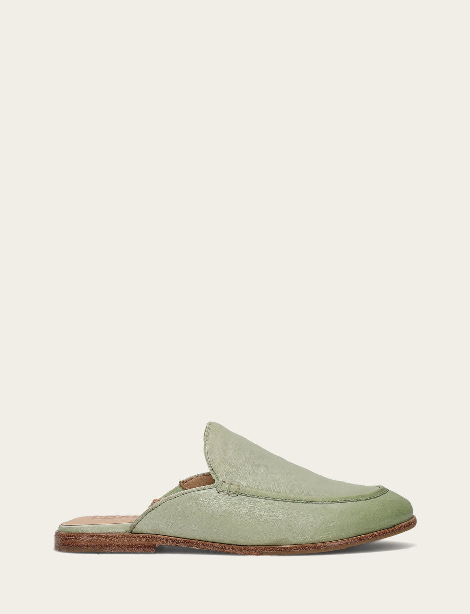Jade Flats & Mules Frye Faith Mule