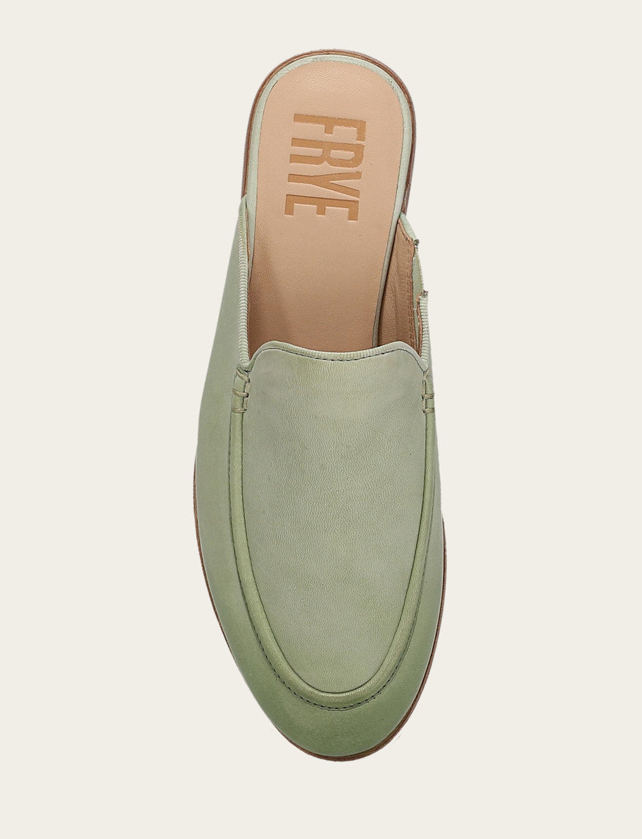 Jade Flats & Mules Frye Faith Mule