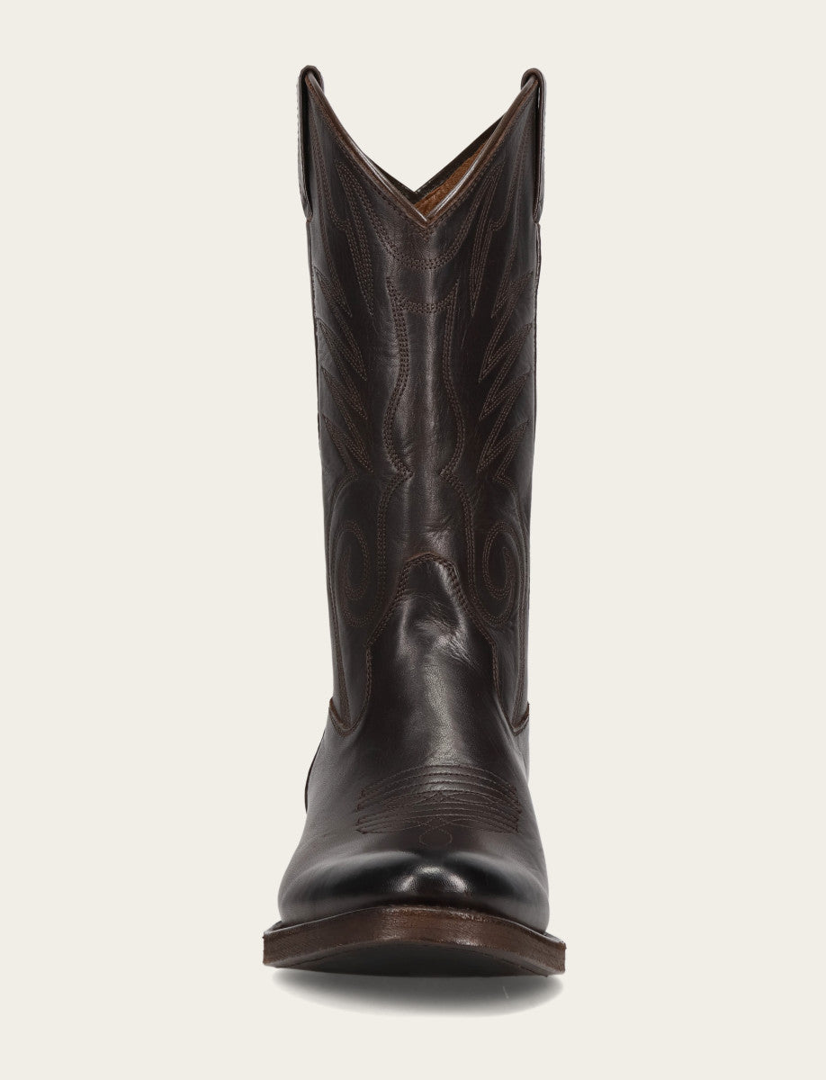 CHOCOLATE Boots Frye Men's Chocolate Grady Vintage Stitch Western Boots