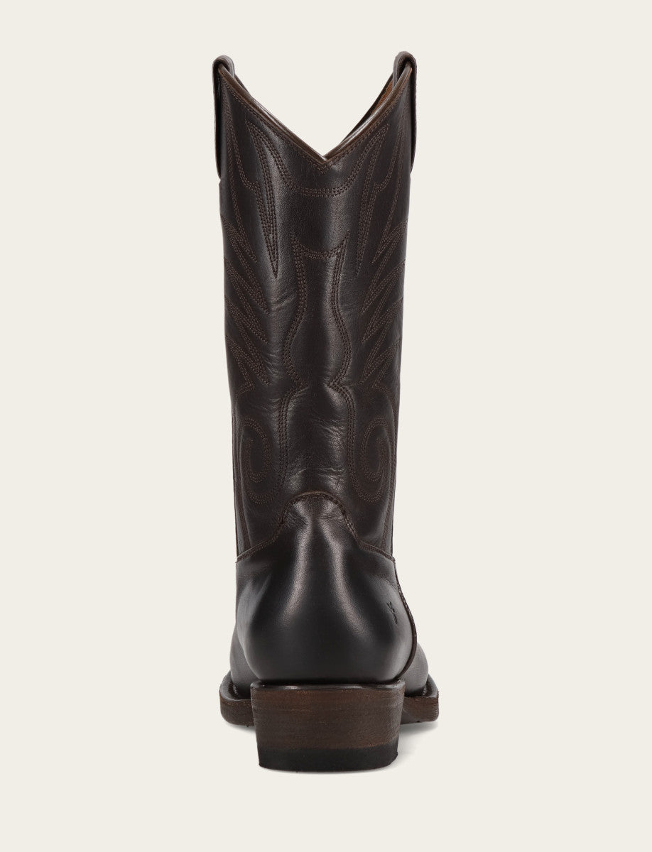 CHOCOLATE Boots Frye Men's Chocolate Grady Vintage Stitch Western Boots
